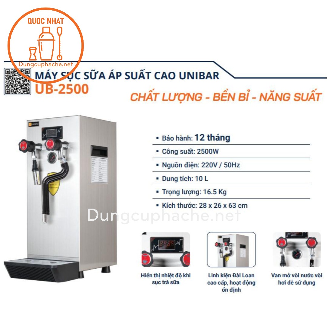 ⭕️❌⭕️💯MÁY ĐUN NƯỚC ÁP SUẤT CAO UB2500⭕️❌⭕️💯
