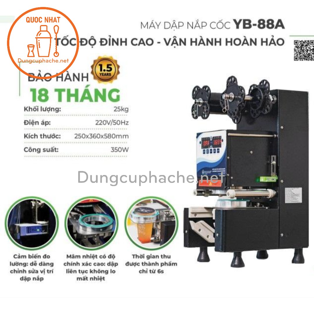  Hướng dẫn khắc phục một số lỗi máy đập nắp cốc Yubann YB-88A 