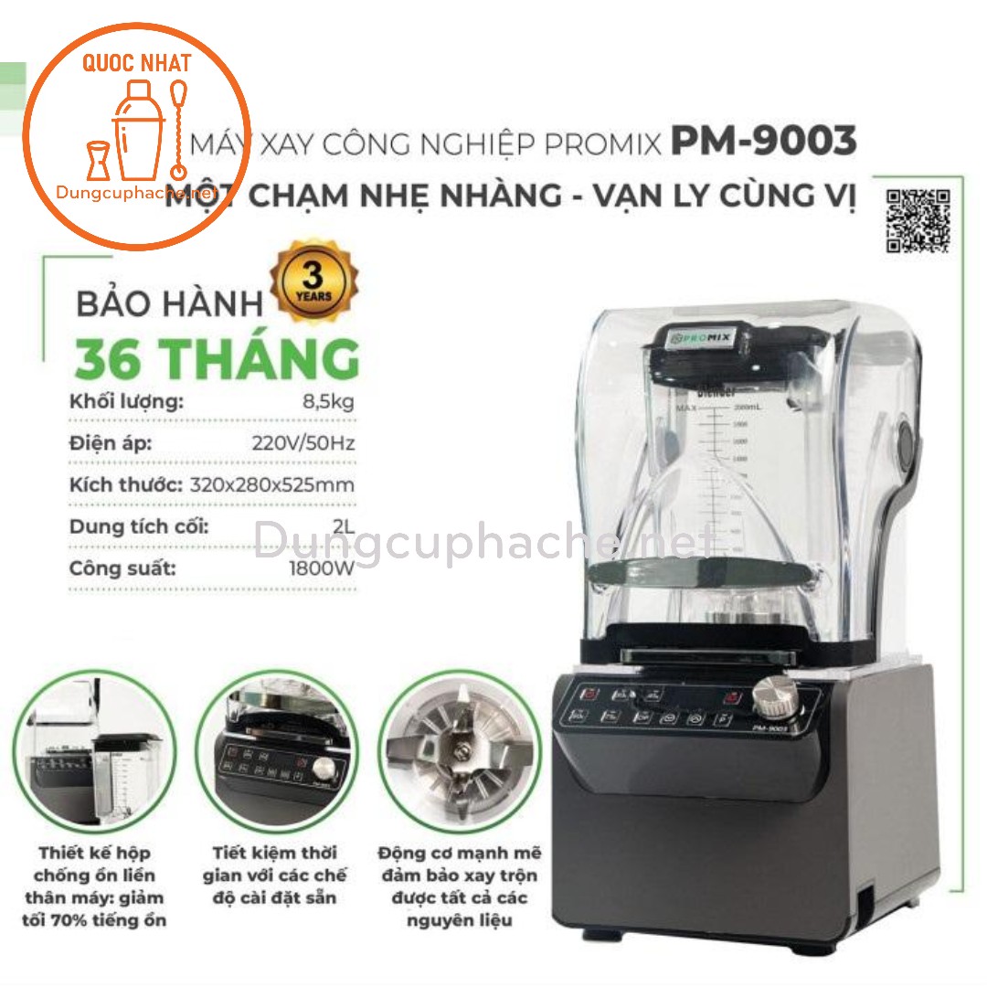 ❌📛💢Máy xay sinh tố công nghiệp cao cấp 9003❌📛💢