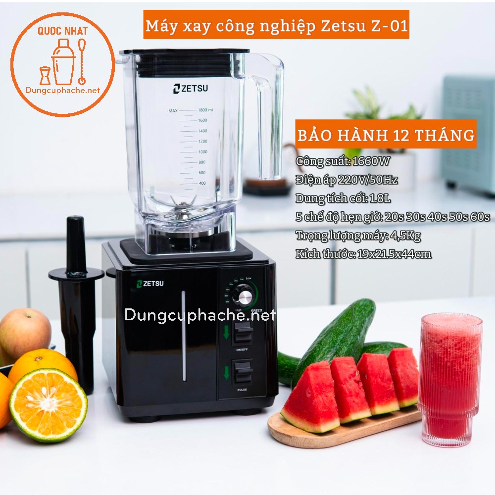MÁY XAY SINH TỐ CÔNG NGHIỆP ZETSU Z01