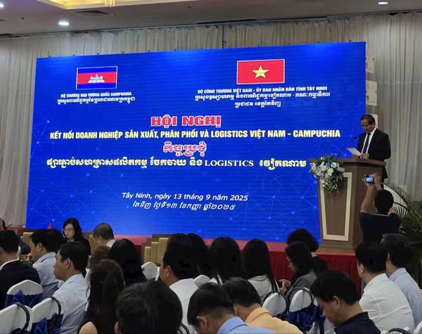 Vacofarm tham dự “Hội nghị kết nối doanh nghiệp sản xuất - phân phối và logistics Việt Nam - Campuchia” năm 2025 tại tỉnh Tây Ninh