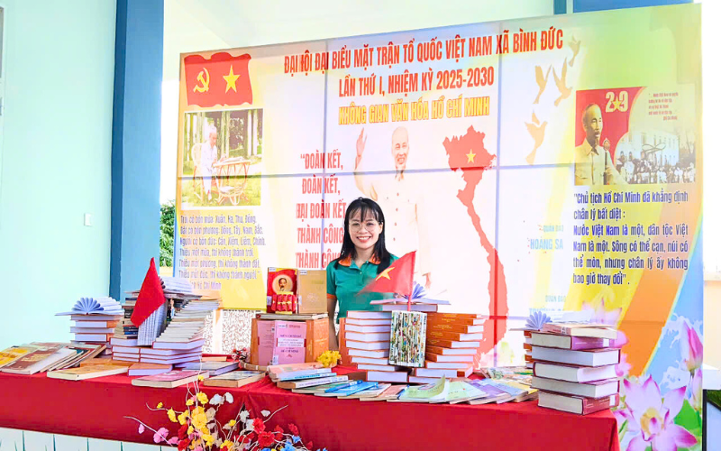 Vacofarm tham gia trưng bày sản phẩm tại Đại hội MTTQ Việt Nam xã Bình Đức