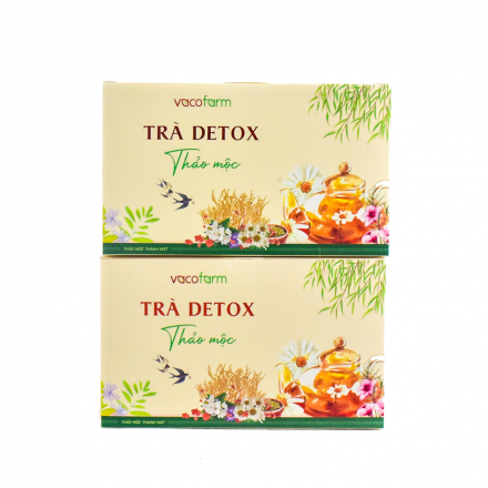 Trà Detox thảo mộc Vacofarm