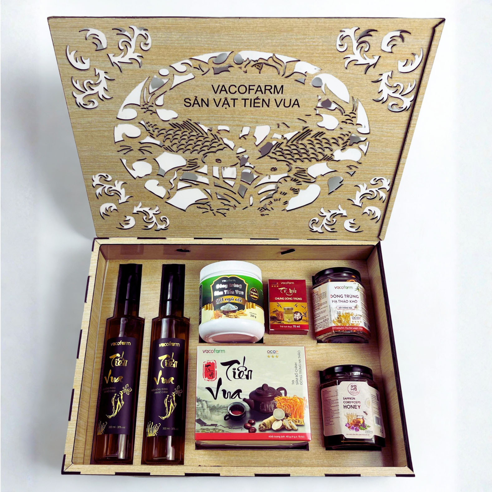 Set quà SẢN VẬT TIẾN VUA 02