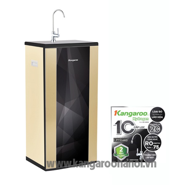 Máy lọc nước Kangaroo RO Hydrogen 10 lõi KG100HG VTU
