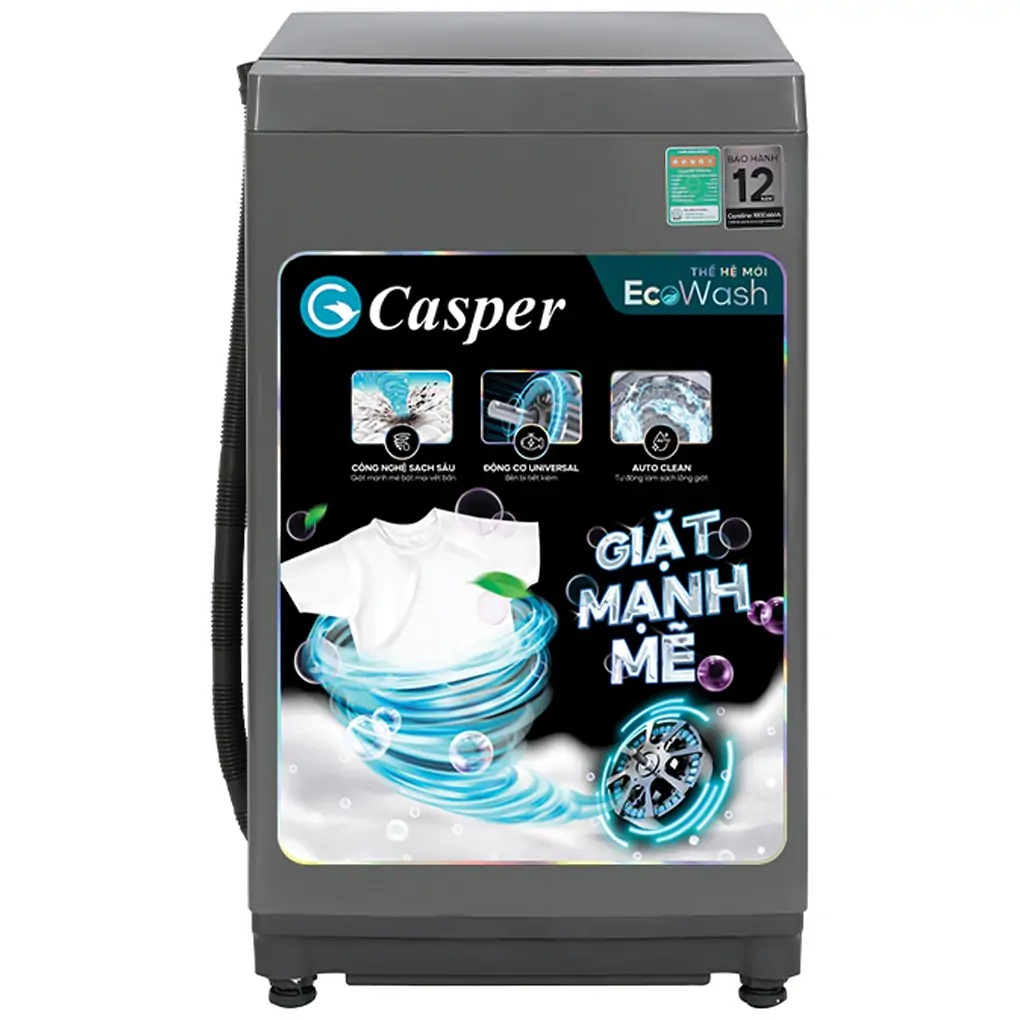 Máy giặt Casper lồng đứng 8.5 kg WT-85NG1