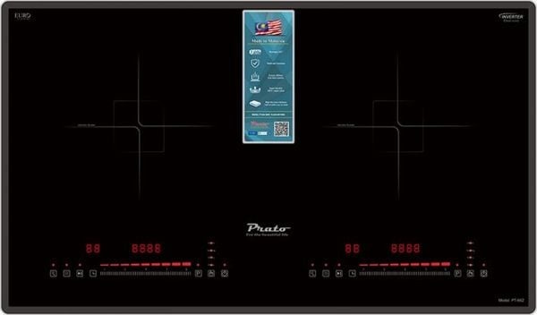 Bếp từ Prato 2 vùng nấu PT-662