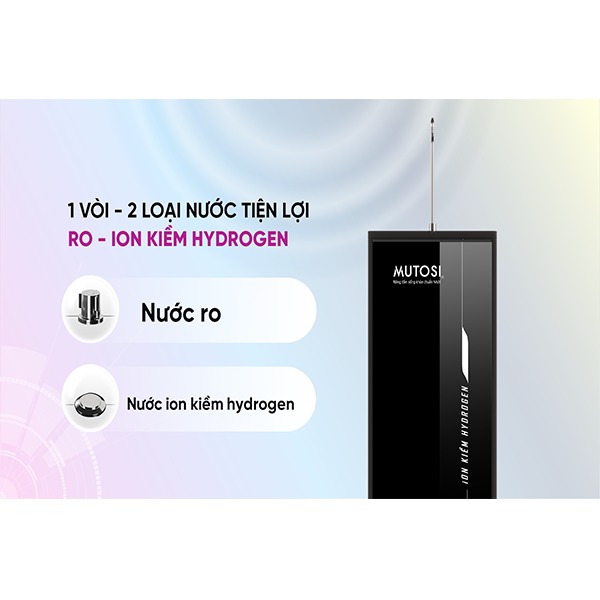 Máy lọc nước ion kiềm Hydrogen Mutosi MP-S116K