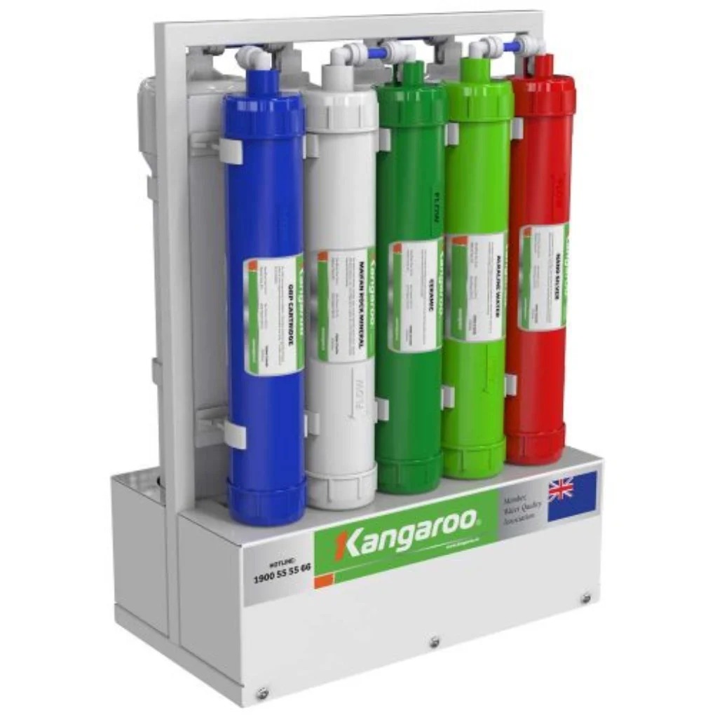 Máy lọc nước Kangaroo 9 lõi để gầm KGHP66