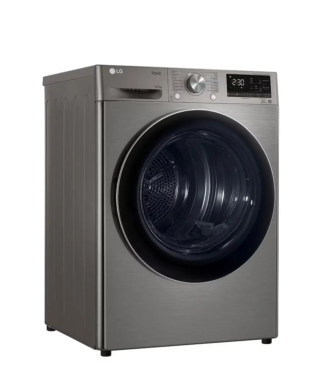 Máy sấy bơm nhiệt LG Inverter 10 kg DVHP50P