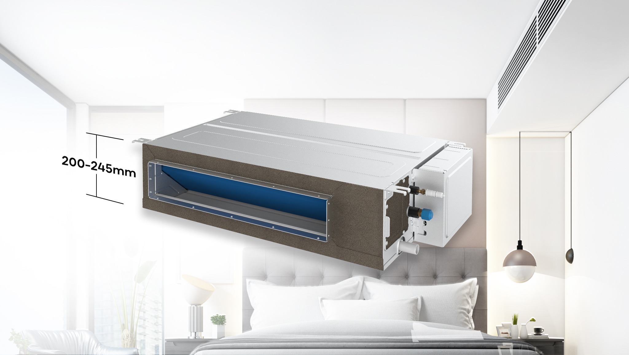 Điều hòa Casper âm trần nối ống gió 48000BTU DC-48IS35