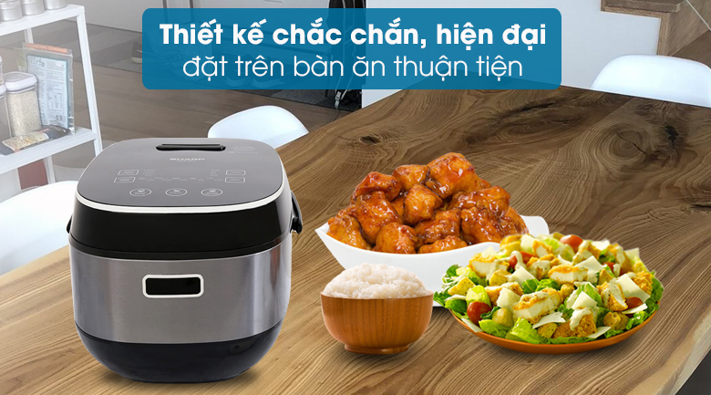 Nồi cơm cao tần Sharp 1.8 lít KS-IH191V-BK