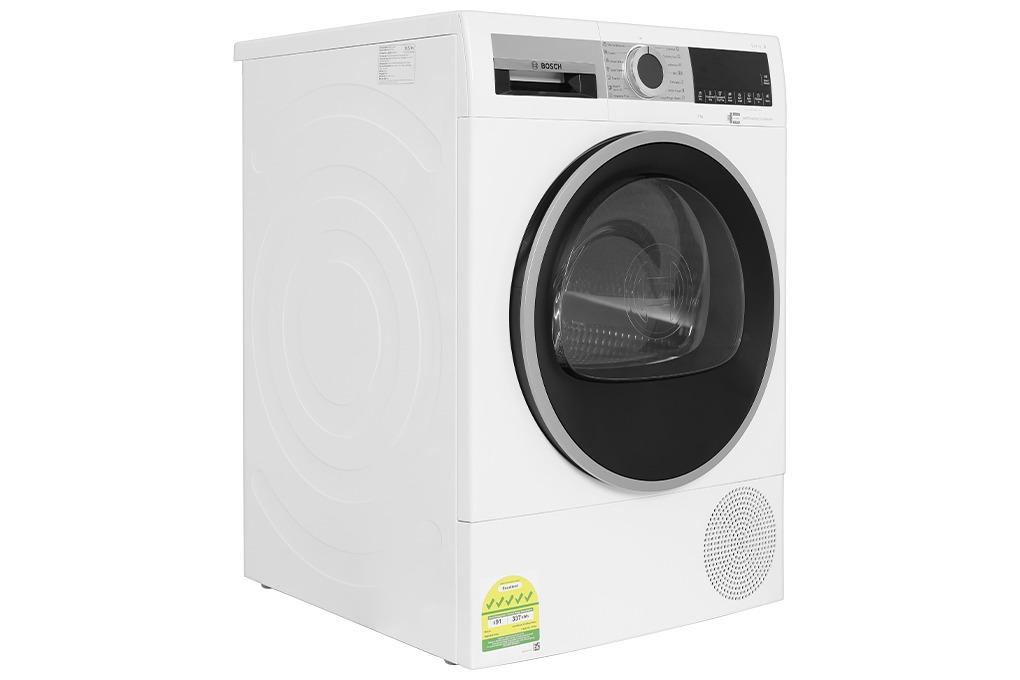 Máy sấy bơm nhiệt Bosch 9 kg WQG24570SG