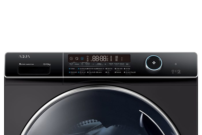 Máy giặt sấy Aqua Inverter giặt 15 kg - sấy 10 kg AQD-AH1500H PS