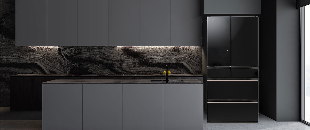 Tủ lạnh Hitachi Inverter 540 lít Multi Door R-HW540RV XK