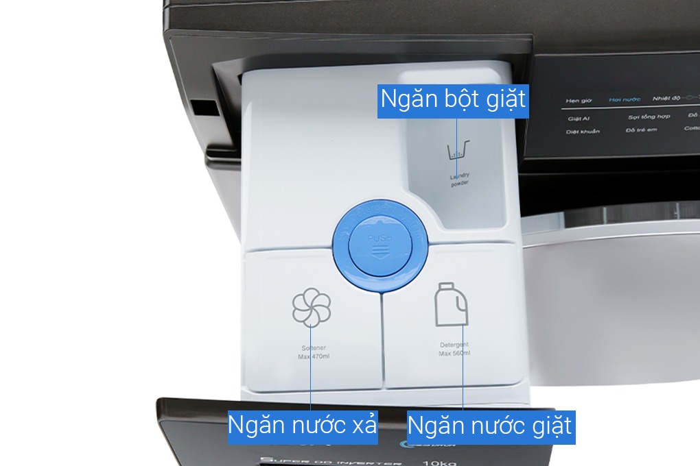 Máy giặt Aqua Inverter 11 kg AQD- DD1101G PS