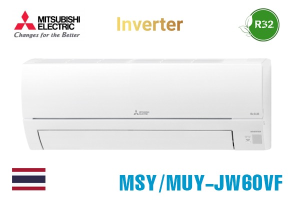 Điều hòa Mitsubishi Electric 1 chiều Inverter 21.000Btu MSY/MUY-JY60VF