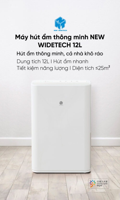 Máy hút ẩm Xiaomi New WideTech 12 lít WDH312ENW1