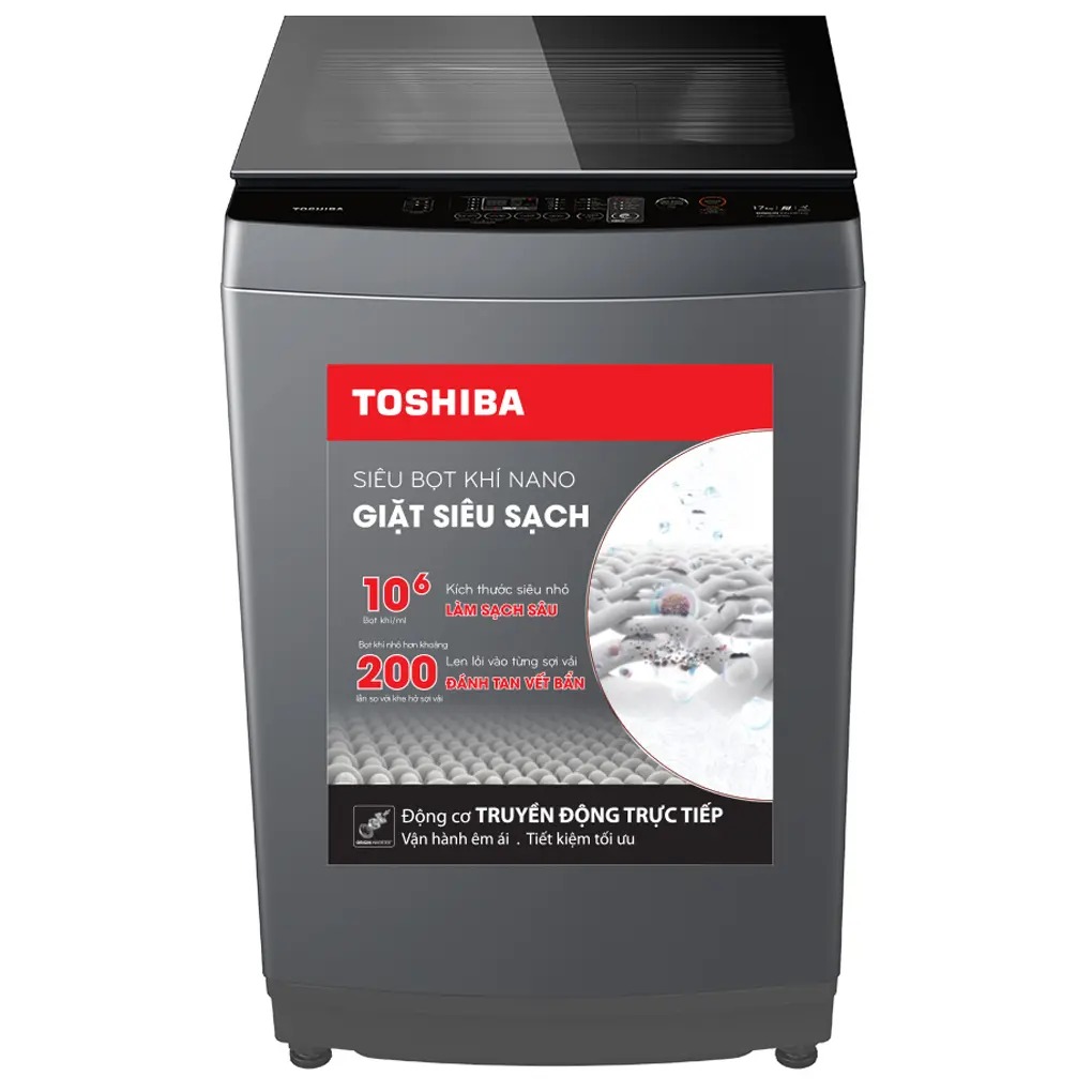 Máy giặt Toshiba Inverter 17 kg AW-DUN1800MV(SG)