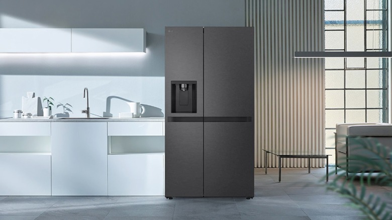 Tủ lạnh LG Inverter 641 lít Side By Side LSI63BLMA