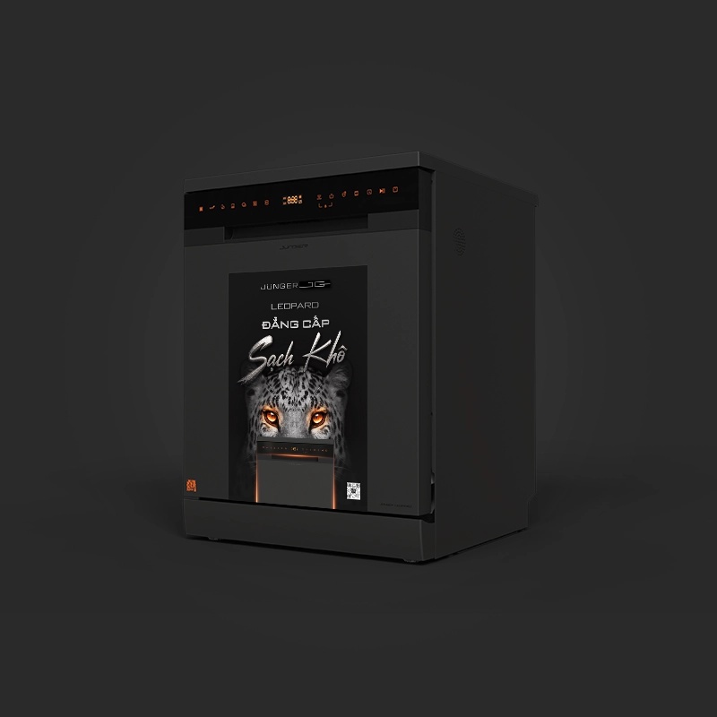 Máy rửa bát Junger 15 bộ LEOPARD DWJ-183-VG