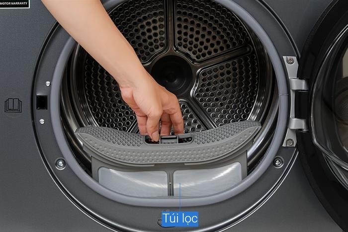 Máy sấy bơm nhiệt Toshiba 8 kg TD-T21B90HWV(MG) (Mới 2025)