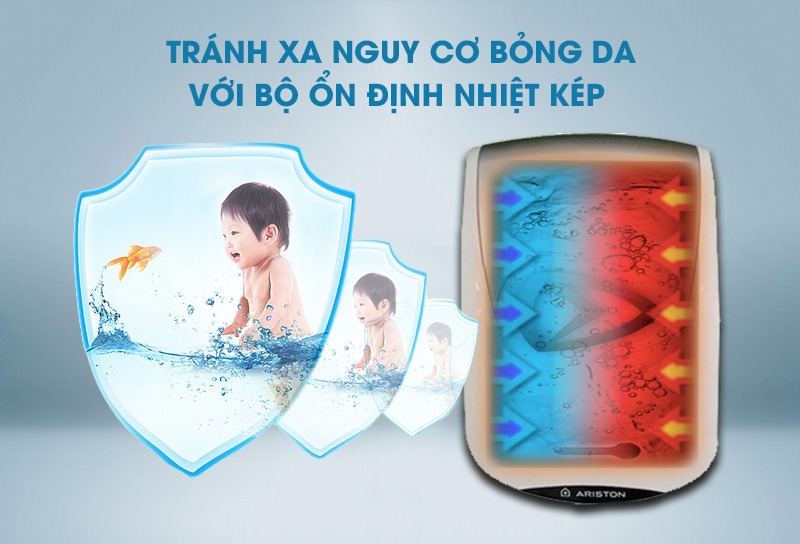 Bình nóng lạnh Rossi 30 lít ngang  R30DI