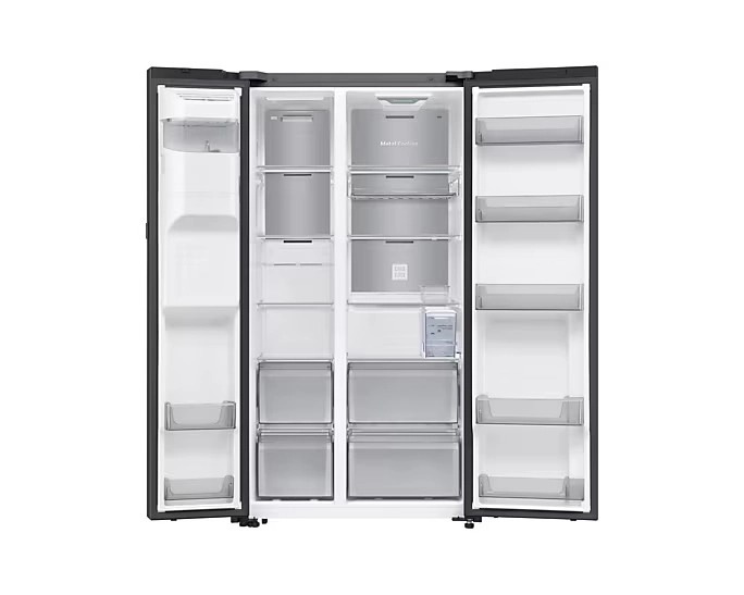 Tủ lạnh Samsung Inverter 615 lít Side By Side AI Home RS90F65D2FSV (Mới 2025)