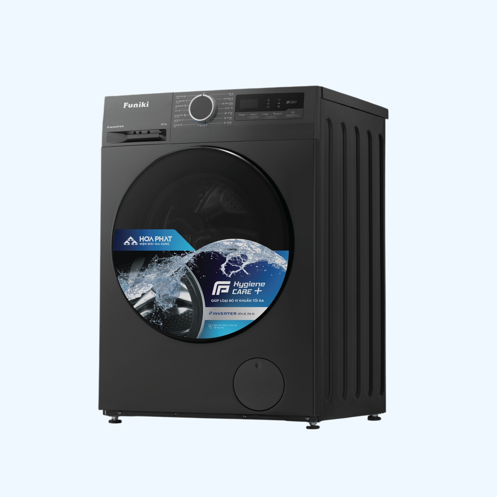 Máy giặt cửa trước Funiki HWM F895ADG 9.5 kg