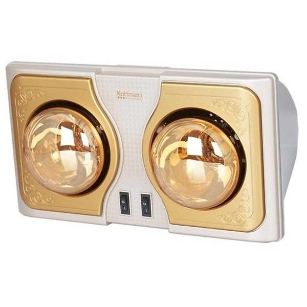 Đèn sưởi nhà tắm Kottmann 2 bóng K2BH