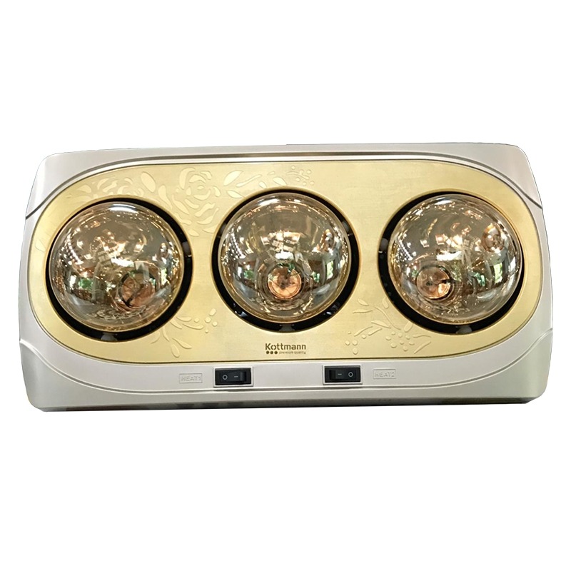 Đèn sưởi nhà tắm Kottmann 3 bóng K3B-NV