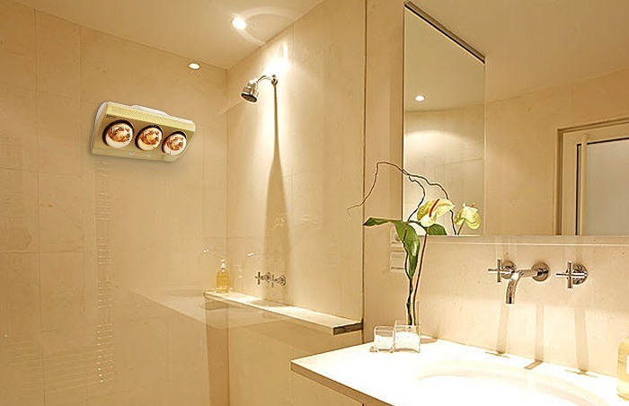 Đèn sưởi nhà tắm Kottmann 3 bóng K3B-H