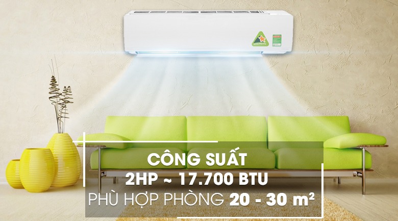 Điều hòa Daikin 18000btu một chiều Inverter FTKC50UVMV