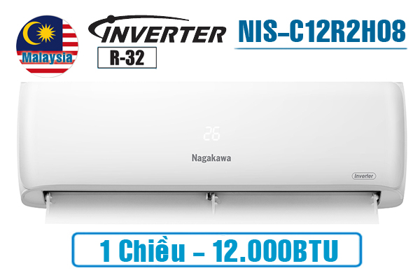 Điều hòa Nagakawa 12000 BTU 1 chiều Inverter NIS-C12R2H08