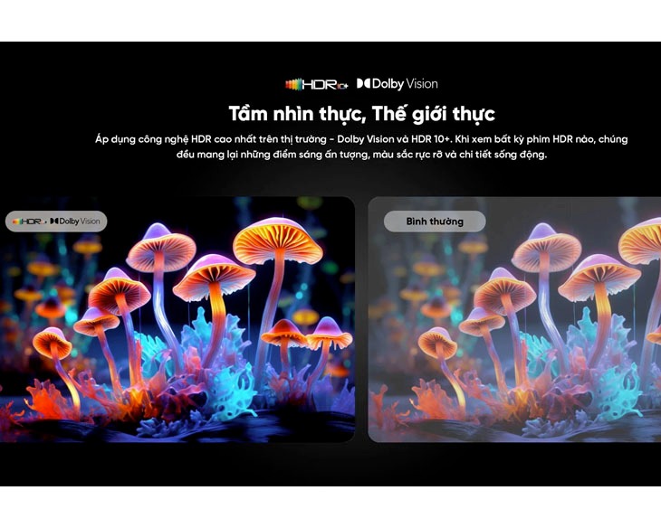 Google Tivi Coocaa 4K Qled 55 inch 65Y73 pro 2024