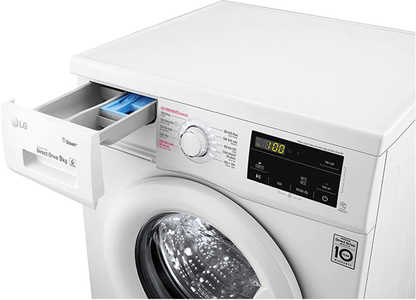 Máy giặt LG Inverter 9kg lồng ngang FM1209S6W