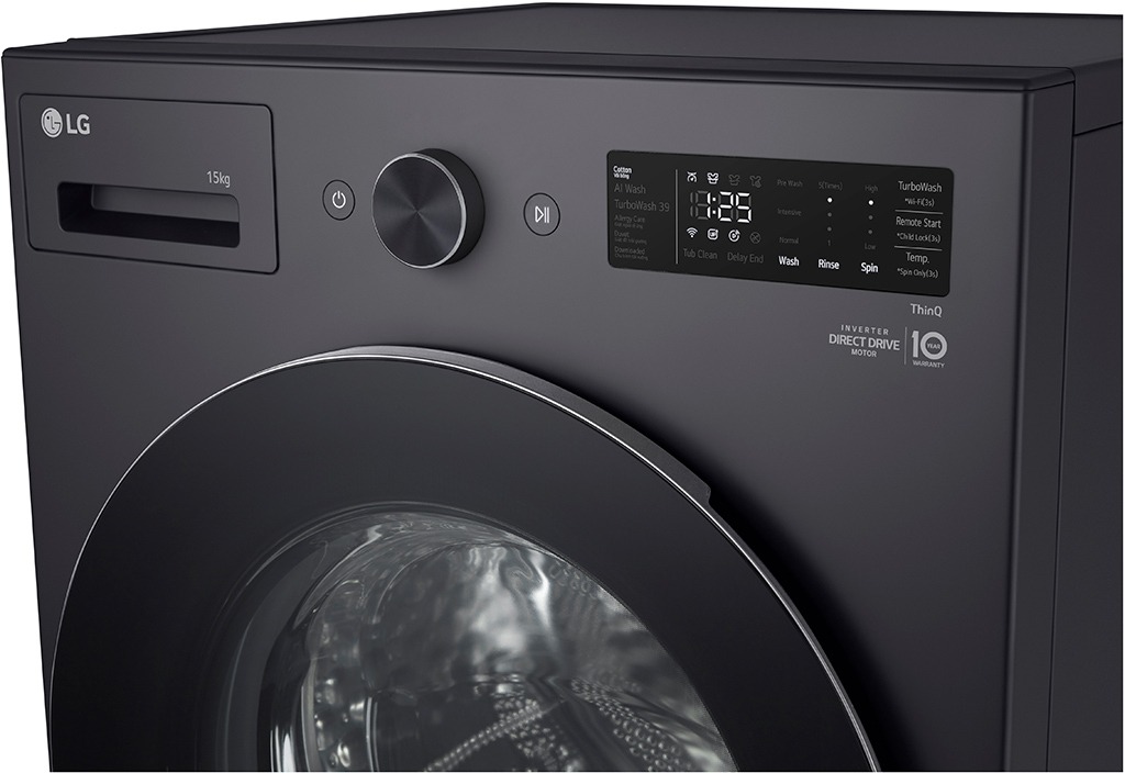 Máy giặt LG lồng ngang AI DD Inverter 15Kg F2515SNTG
