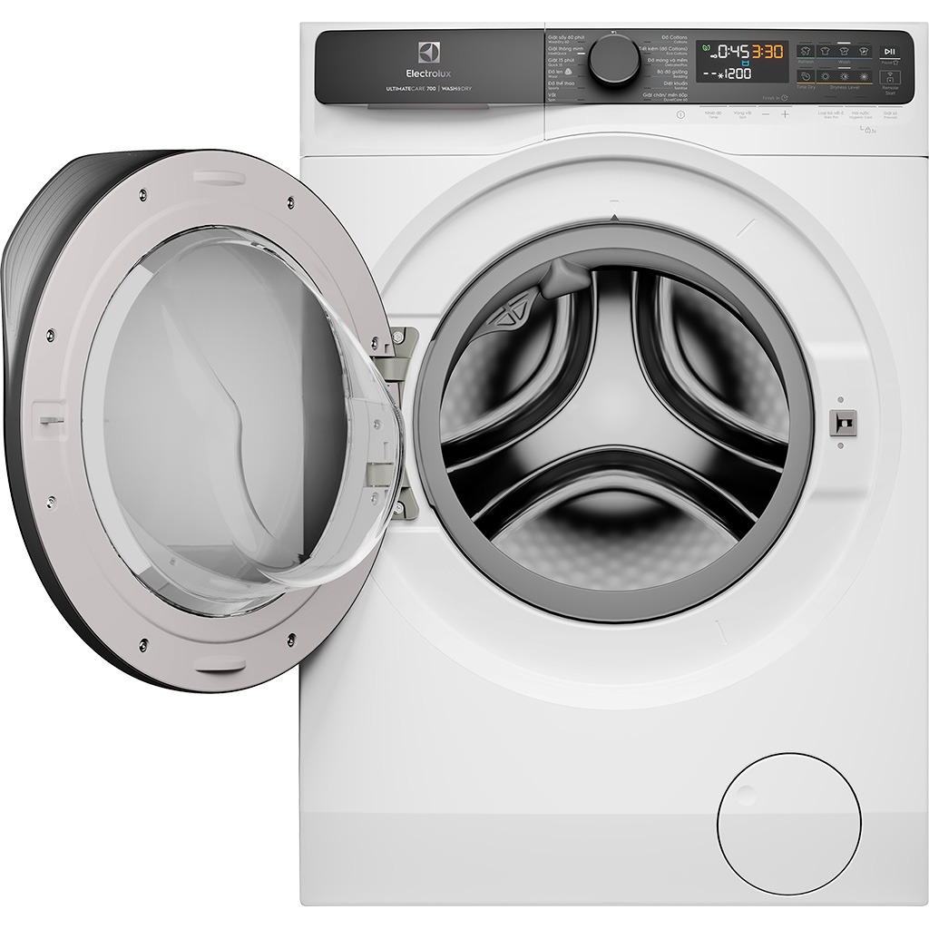 Máy giặt sấy Electrolux Inverter giặt 13 kg - sấy 9 kg EWW1343R7WC