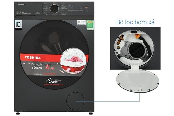 Máy giặt Toshiba Inverter 9.5 kg TW-T21BU105UWV(MG)