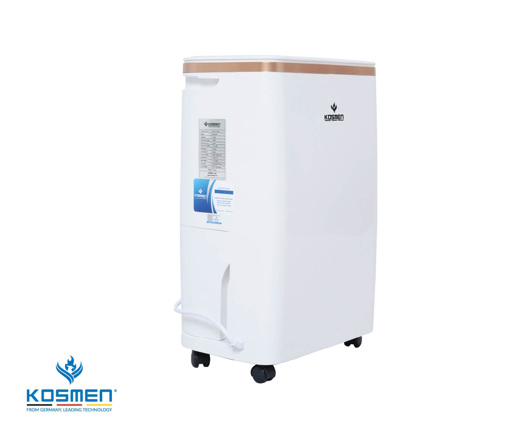 Máy hút ẩm Kosmen KM-12N  (12 lít/ ngày)