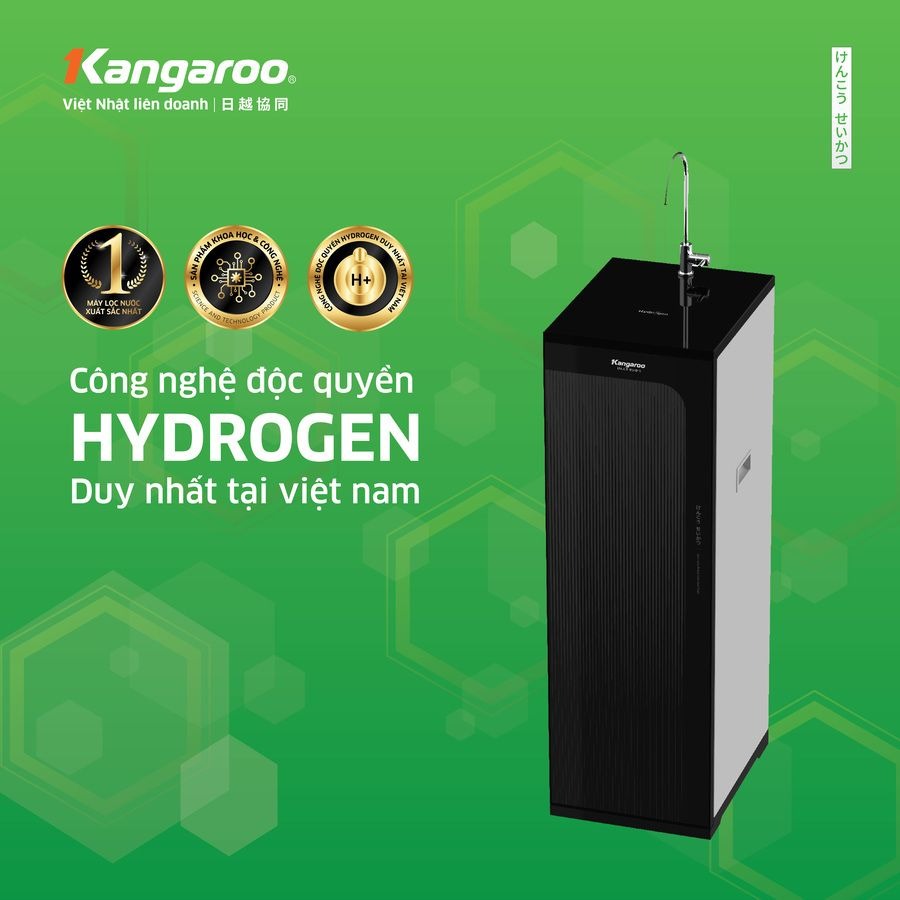 Máy lọc nước Kangaroo 10 lõi Hydrogen Infinity KG100HC2
