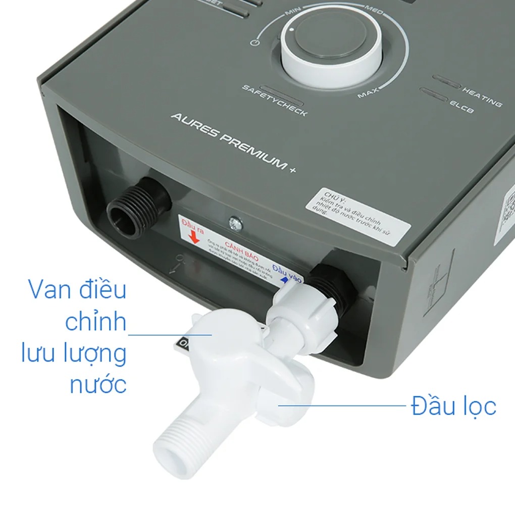 Bình nóng lạnh trực tiếp Ariston AURES PREMIUM+ 4.5