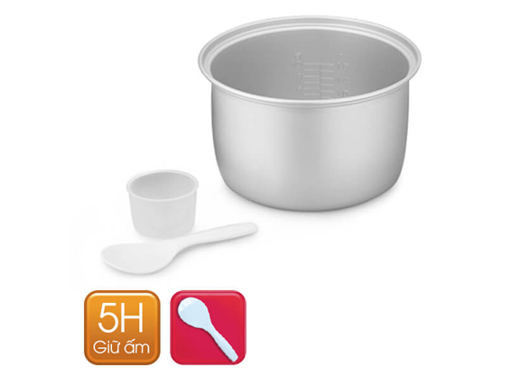 Nồi cơm điện Sharp 3.8 lít nắp rời KSH-D40V