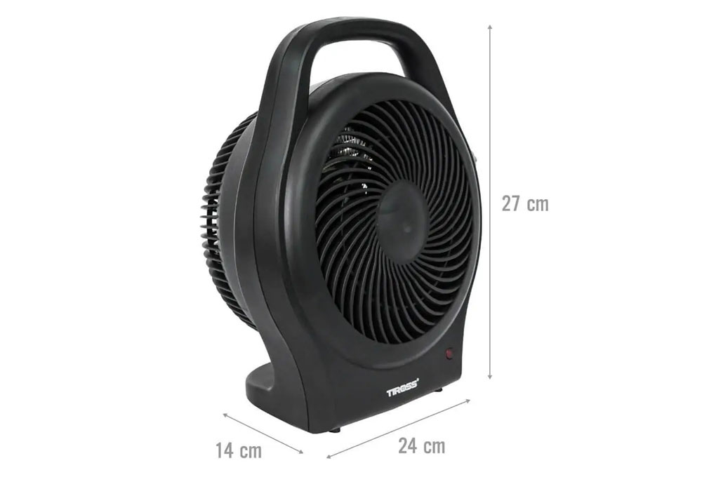 Quạt sưởi 2 chiều  (làm ấm và mát)  Tiross TS9441