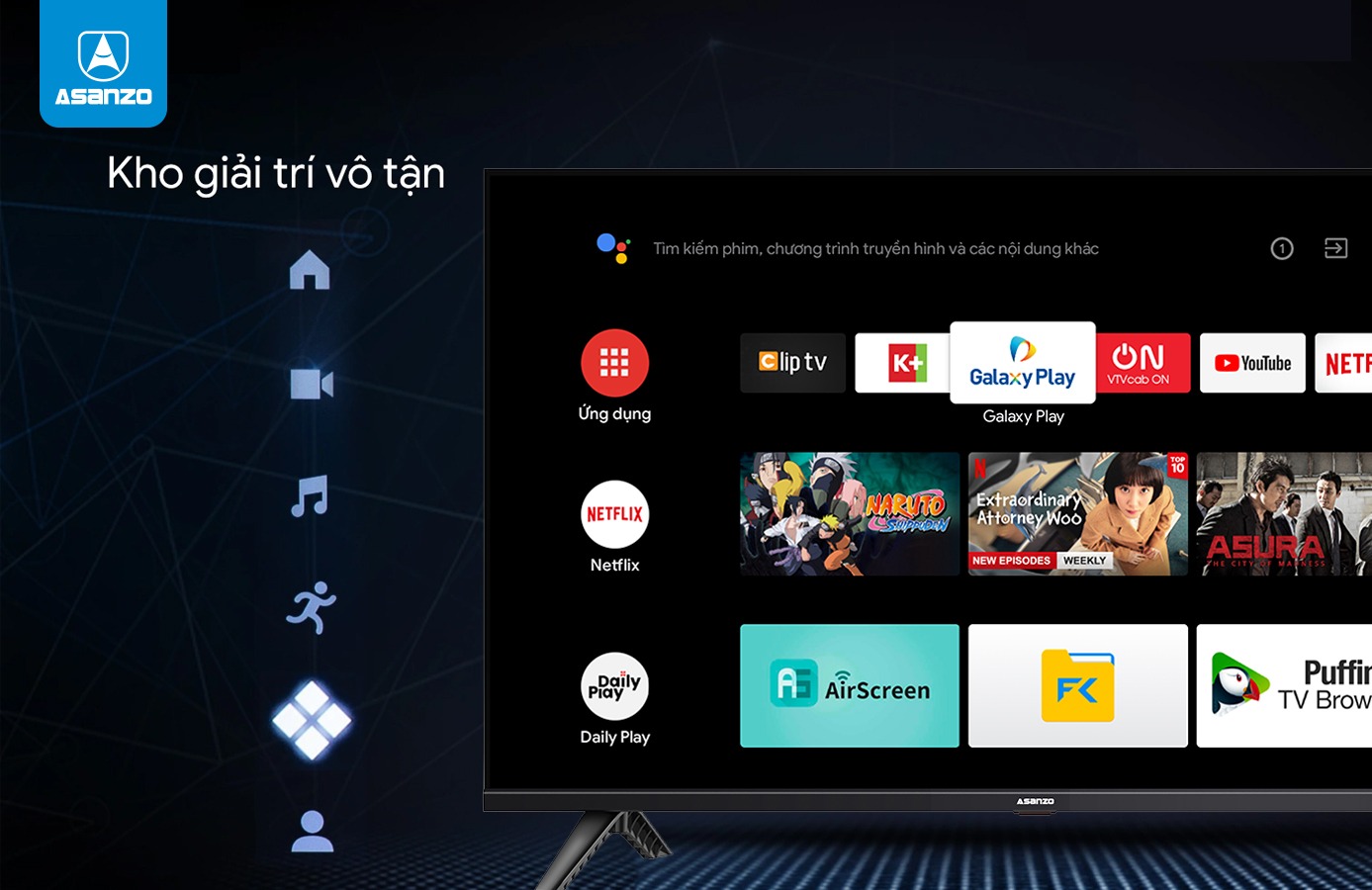 SMART TIVI ASANZO 32 INCH 32E8