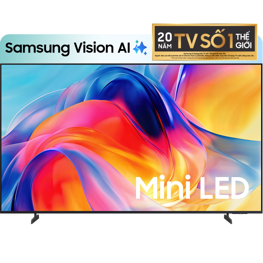 Smart Tivi Mini LED Samsung AI 4K 85 inch UA85M77HA (Mới 2026)