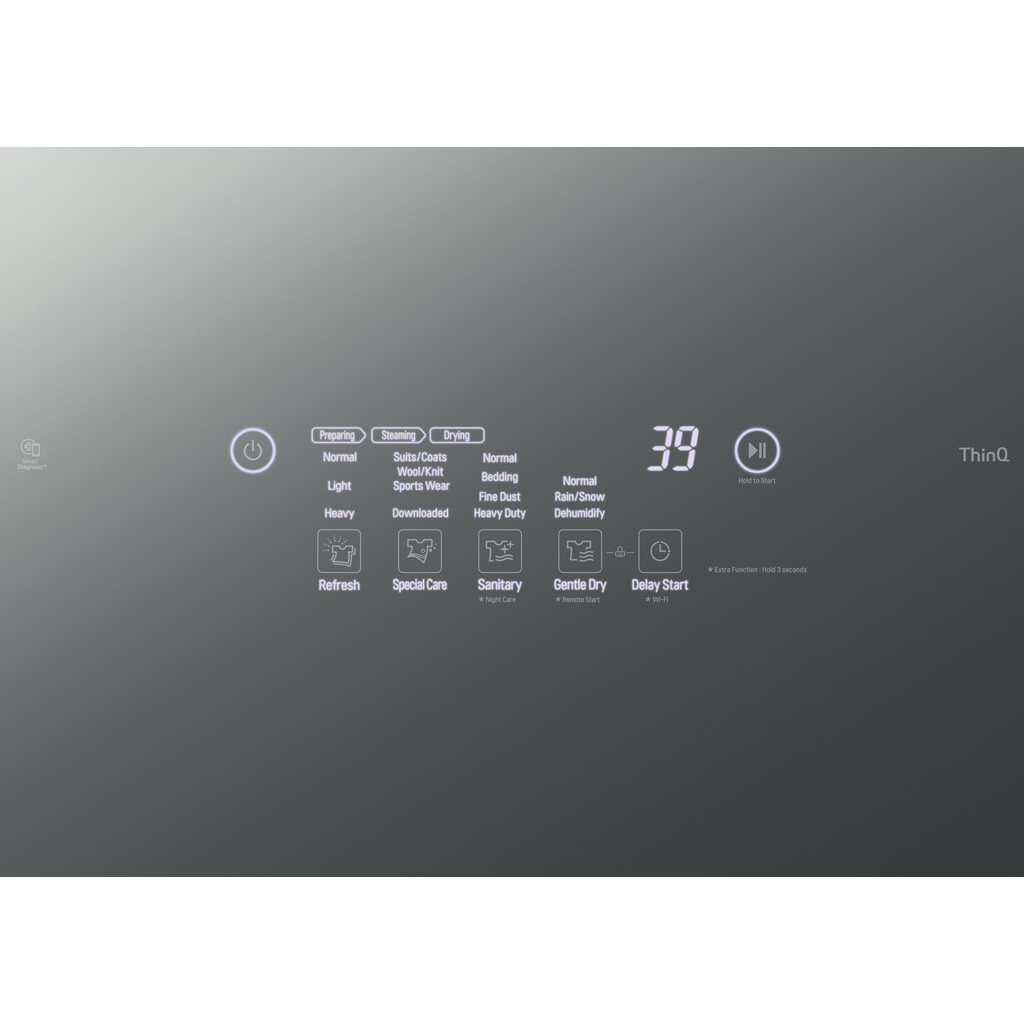 Tủ chăm sóc quần áo thông minh LG 5 móc Styler S5MB