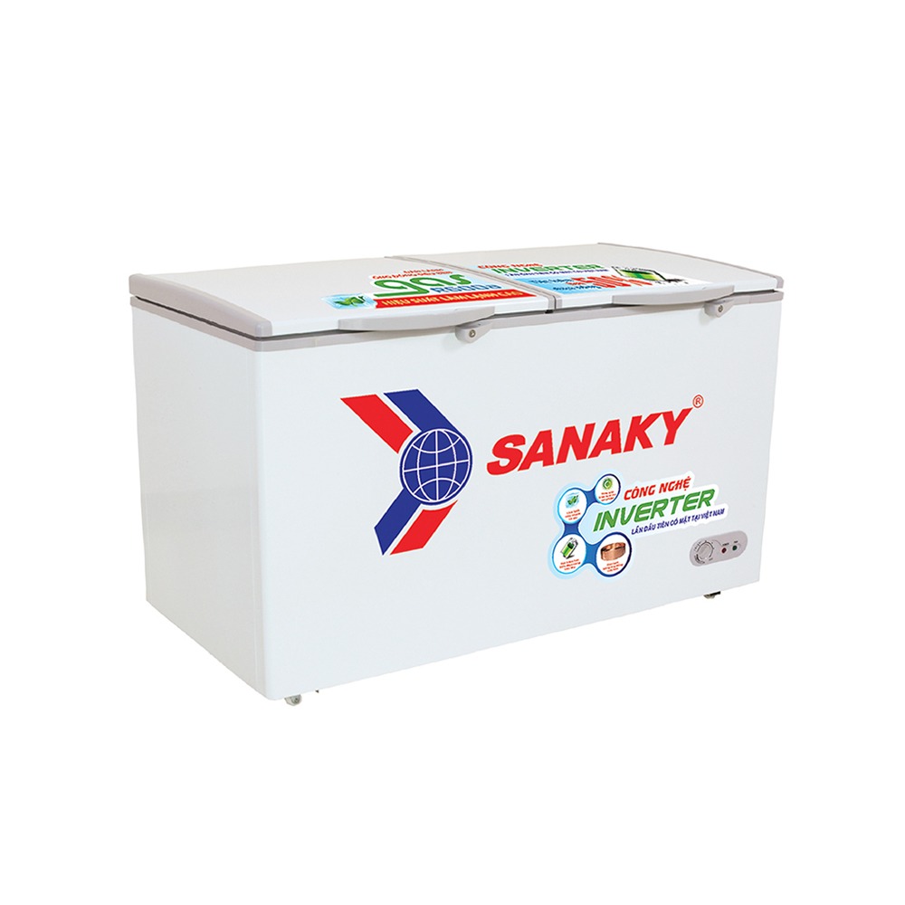 Tủ đông Sanaky 235 lít Inverter dàn đồng 2 cánh mở VH-2899A3