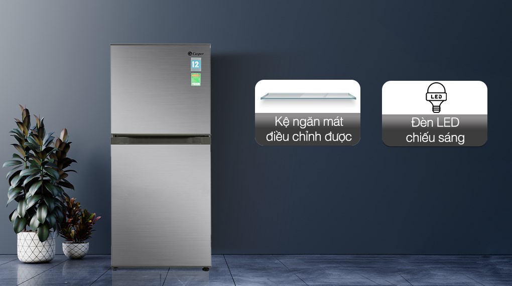 Tủ lạnh Casper 200 lít RT-200VS