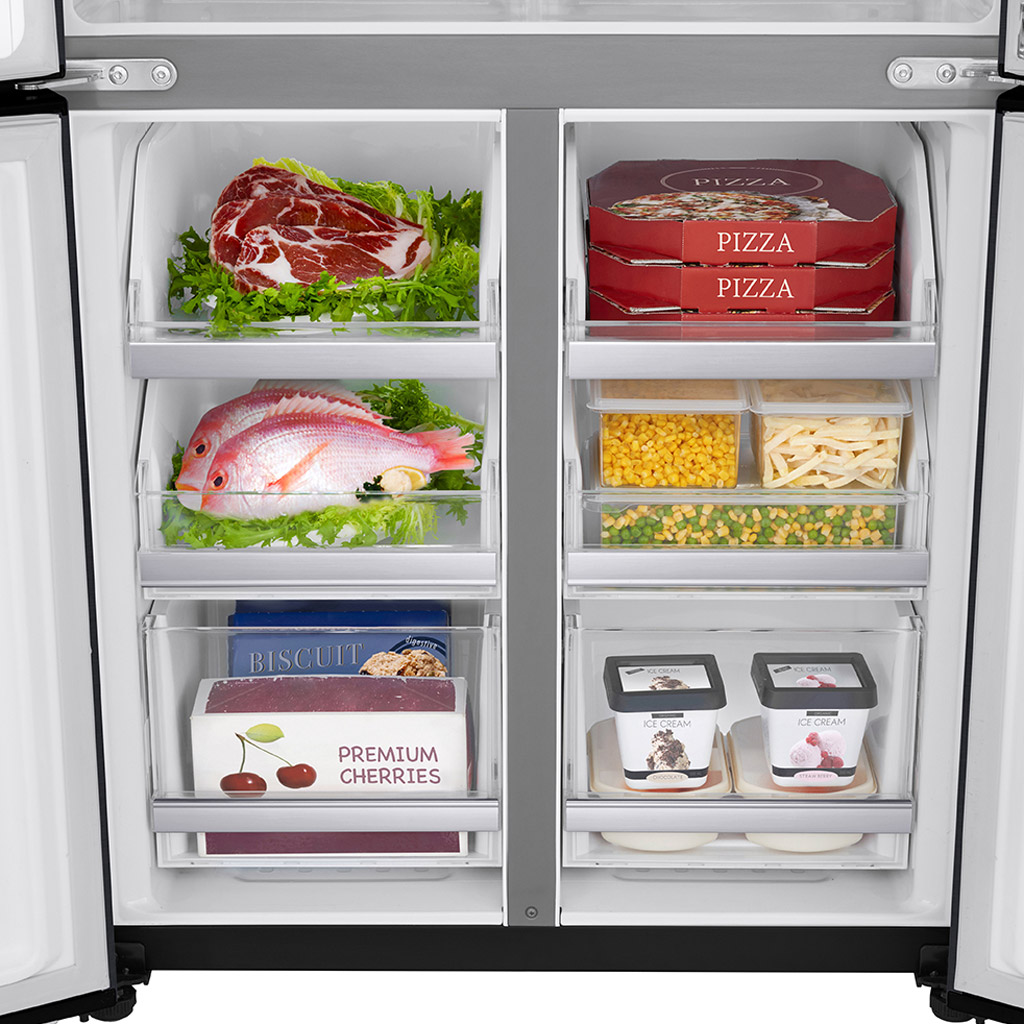 Tủ lạnh LG Inverter 570 lít Multi Door InstaView Door-in-Door GR-X22MB